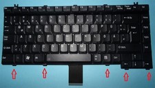 Tastiera Toshiba A80-144 A80-154 A80-121 A40-261 A100 A80 A105 A100-283 Keyboard