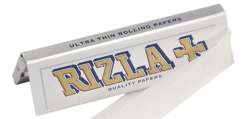 Rizla silver cigarette rolling - silver,