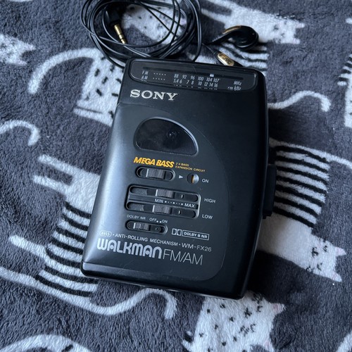 Raro sony walkman fx26 - raro, wm-fx26