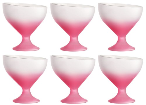 Coppe gelato rosa bormioli - coppe,