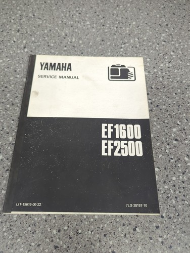 1989 yamaha generator ef1600 - yamaha,
