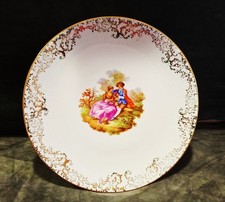 PIATTO DECORATO PORCELLANA