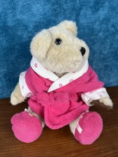 Peluche accappatoio rosa