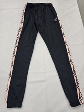 Pantalone Umbro Uomo Nero/Rosa