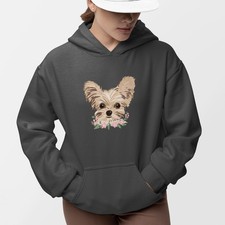 Felpa con cappuccio cane