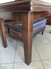 Tavolo spessorato in legno