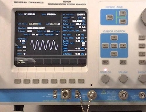 Radio test set - radio,