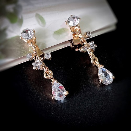 Orecchini clip bambina - a,