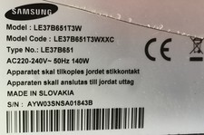 TV samsung LE37B651