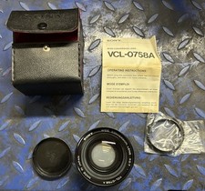 Sony Wide Conversion Lens X0.7