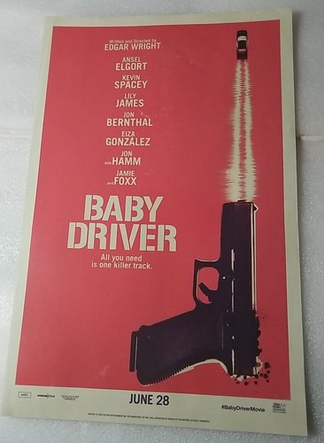 Baby driver locandina film - baby,