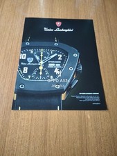TONINO LAMBORGHINI SPYDERLEGGERO CHRONO OROLOGIO WATCH AD PUBBLICITA