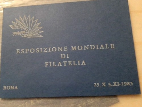 Foglietto esposizione mondiale - foglietto,