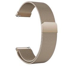 Per Huawei Watch 3/3 Pro Milanese Milanese in acciaio inossidabile (Champagne Go