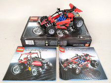Lego 8048 Technic buggy trattore BOX istruzioni vintage completo no Decalc-XXX