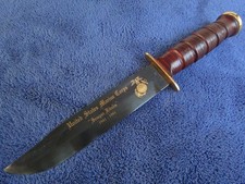 COLTELLO DA COMBATTIMENTO VINTAGE ORIGINALE USMC MK2 1941-1991 COMMEMORATIVO PUGNALE CAMILLUS