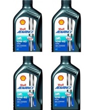 OLIO MOTO 4T SHELL ADVANCE