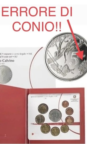 Italo calvino errore di - 5€,