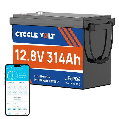 Batteria 12v 300ah lifepo4 - 12v,