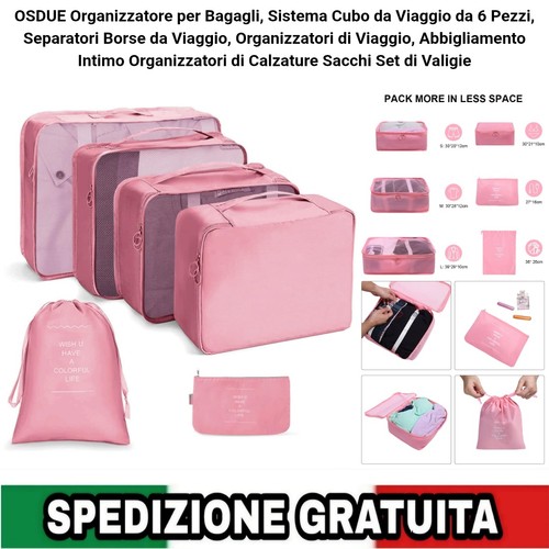 Set organizer valigie - organizer,
