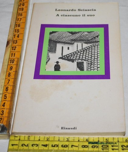 Sciascia leonardo a ciascuno - -,