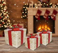 Set 3 Pacchi Regalo LED