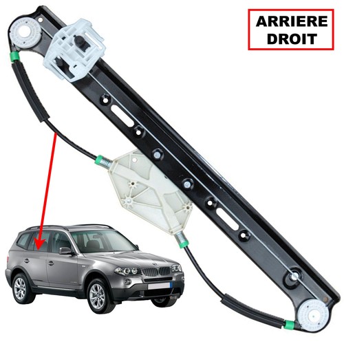 Lève vitre arrière droit - lève,