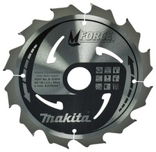 Makita B-31974 Lama Sega Circolare Makforce T.C.T. 190x30mm 12T HS7611J Legno