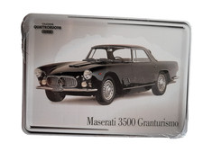 Carte postale métal