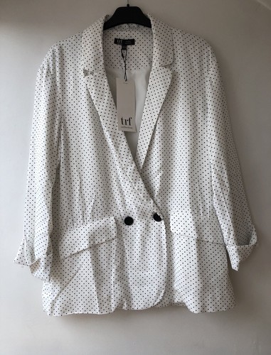 Blazer zara nero bianco - zara,