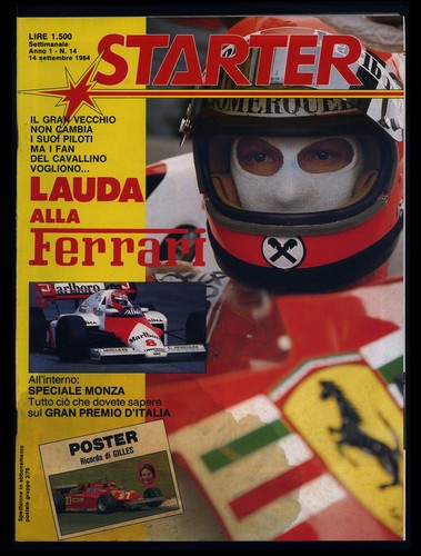 Rivista starter settembre 1984 - rivista,