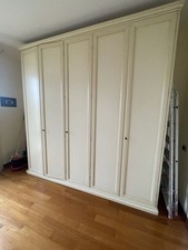 armadio camera da letto in legno massello