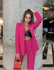 Blazer con risvolto e