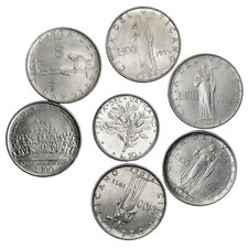 VATICANO  Lotto di 7 monete