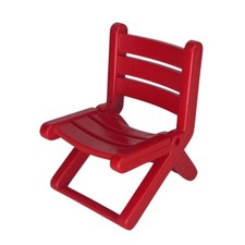 Playmobil sedia pieghevole rossa mobile campeggio fattoria città