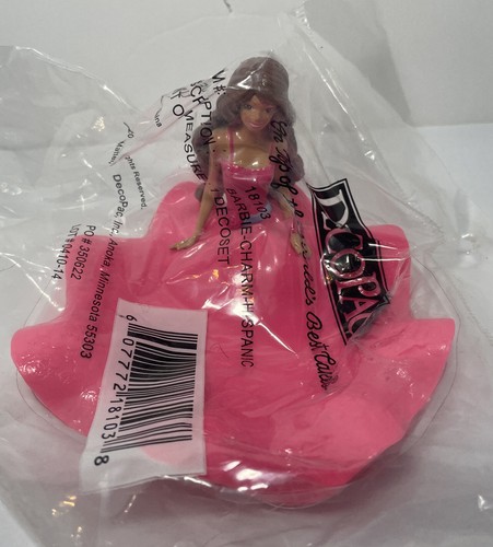 Cake topper barbie - charm, deco