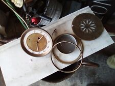 ANTICO OROLOGIO DA CAMINO MECCANICO MISURE 14X14 CM