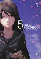 Makoto Shinkai - Yukiko Seike 5 CM AL SECONDO n. 1 Star Comics