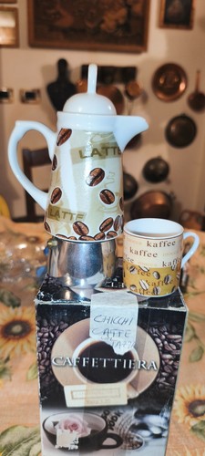 Set caffettiera moka - set, vintage