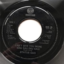 STATUS QUO CAN'T GIVE YOU