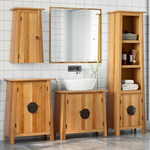 Vidaxl set mobili bagno - set,