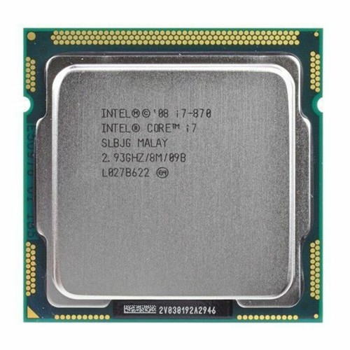 Processore core 870 93 - i7-870, 2,93