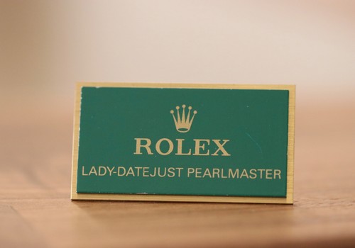 Plaque rolex lady - plaque,