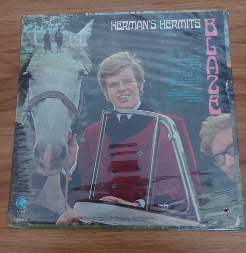 Herman hermits blaze vinyl - herman's, "blaze"