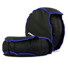 BikeTek Set di coperture scaldapneumatici (120 anteriori 180-200 posteriori)