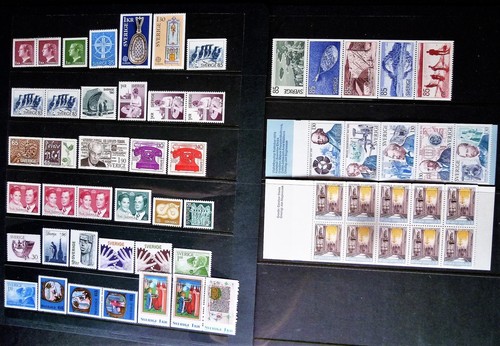 Svezia anno 1976 set cpl - , tutte