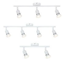 Lampadario da Soffitto Attacco Spot GU10 Faretto Orientabile Portalampada IP20