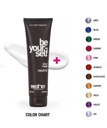 Maschera colorante capelli - maschera,