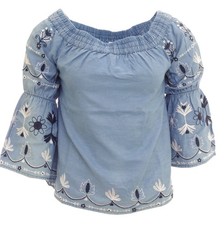 Camicia da donna blu Pepe