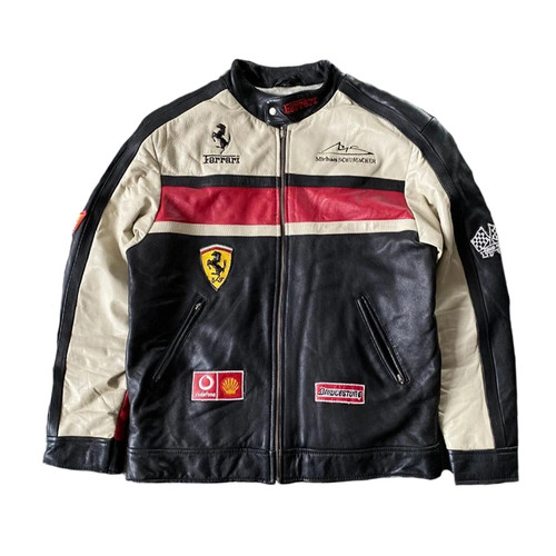 New men leather formula f1 - new, men's